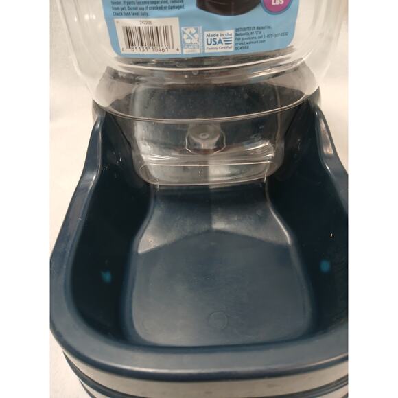 Vibrant Life Gravity Pet Feeder Sz Medium Dog Cat Water Food Dispenser Portable - Picture 3 of 16